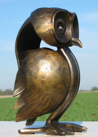 Chouette ciel campagne