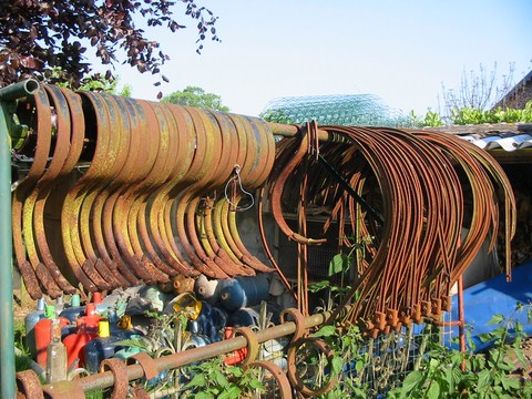 outils agricole, ratelle ancienne