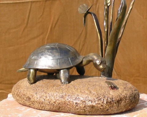 tortue et abeille